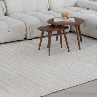 Casa Abstract Modern Beige Rug