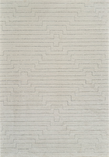 Alfombra beige moderna abstracta de Casa
