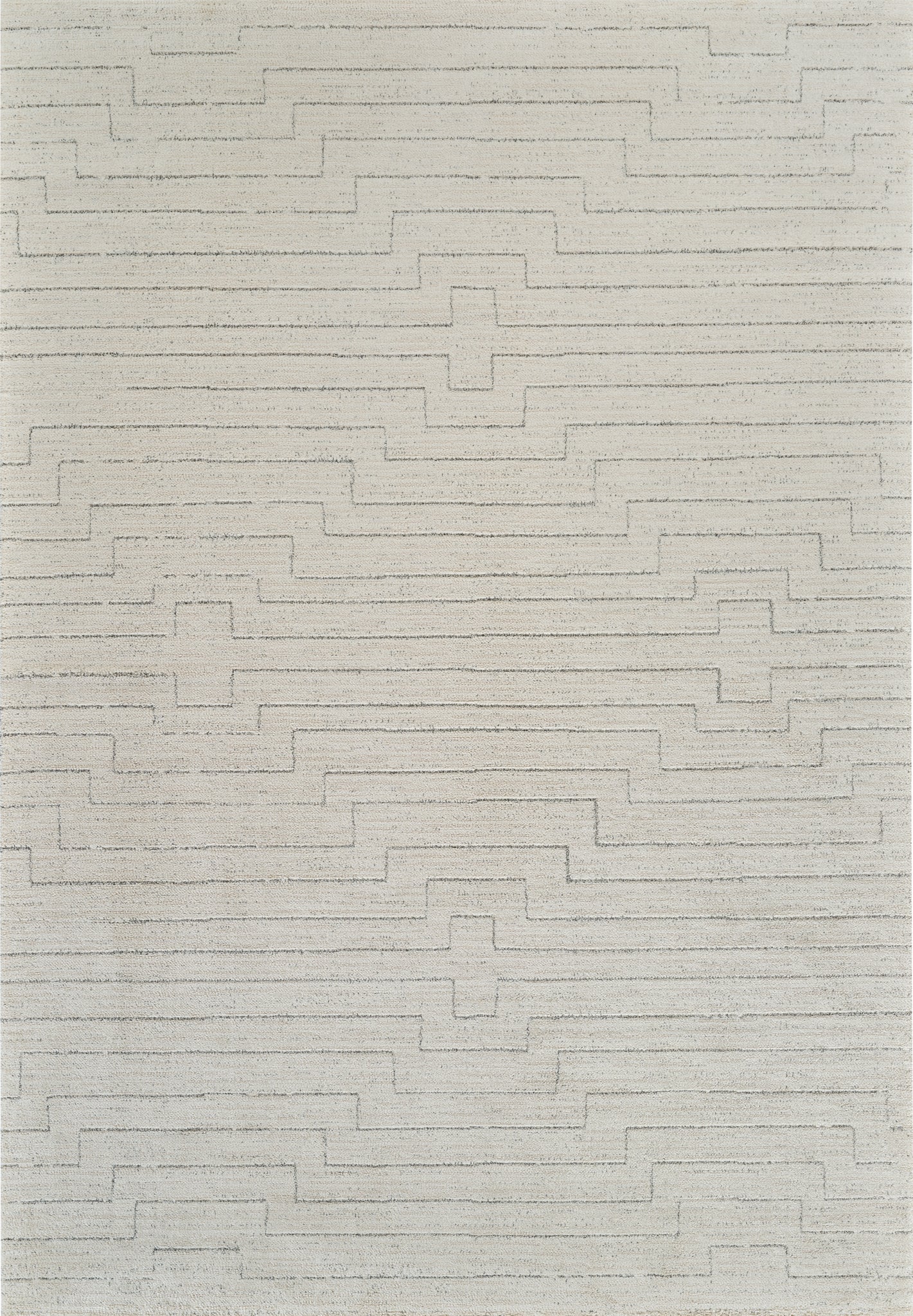 Alfombra beige moderna abstracta de Casa