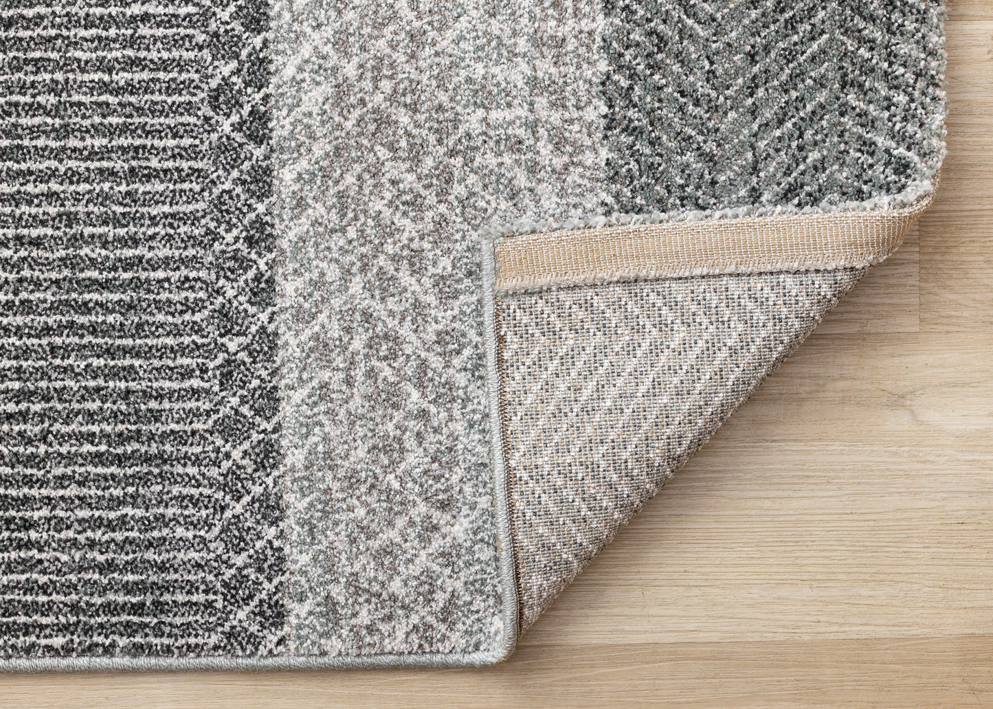 Tribal Southwestern Geometric Grey Area Rug