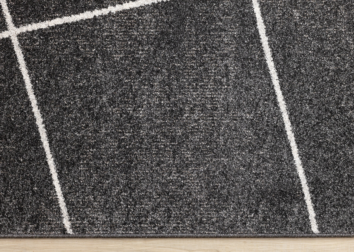 Contemporary Geometric Grey Area Rug