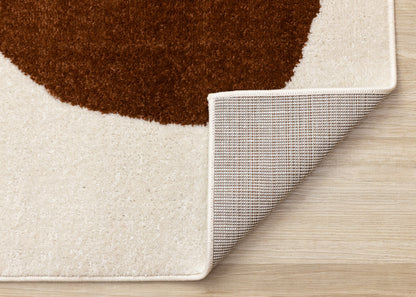 Art Geometric Tonal/Solid Cream Area Rug-6
