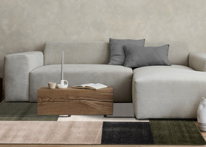 Contemporary Geometric Green Area Rug