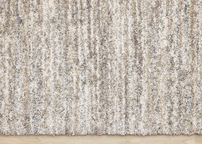 Contemporary Distressed Grey Area Rug