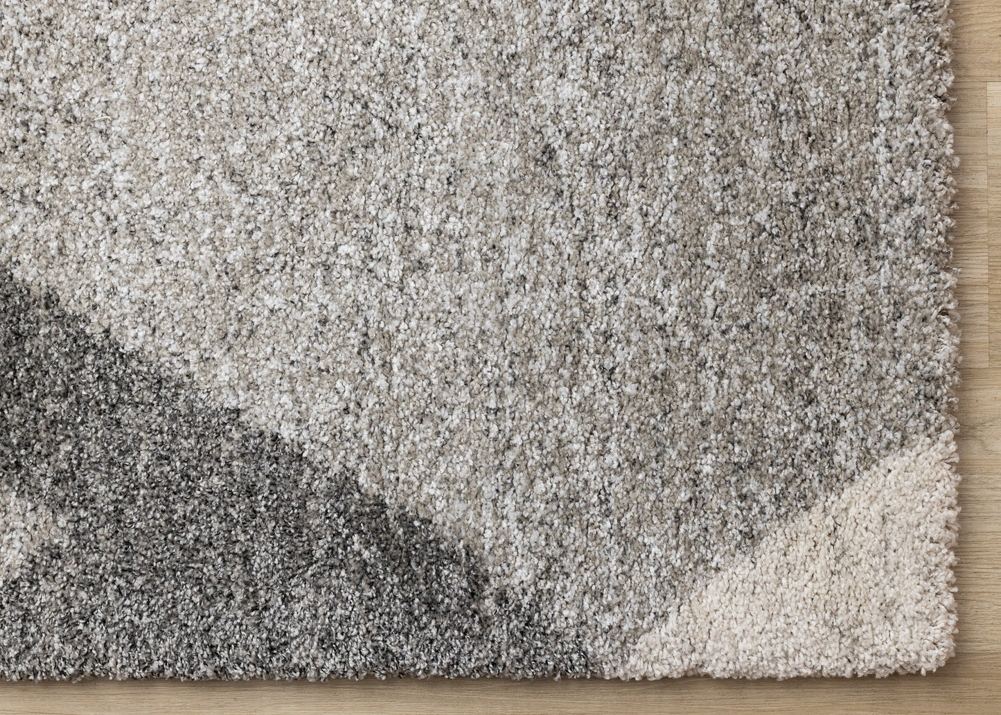 Contemporary Geometric Grey Area Rug-5