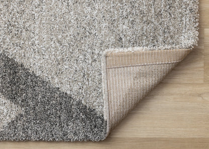 Contemporary Geometric Grey Area Rug-6