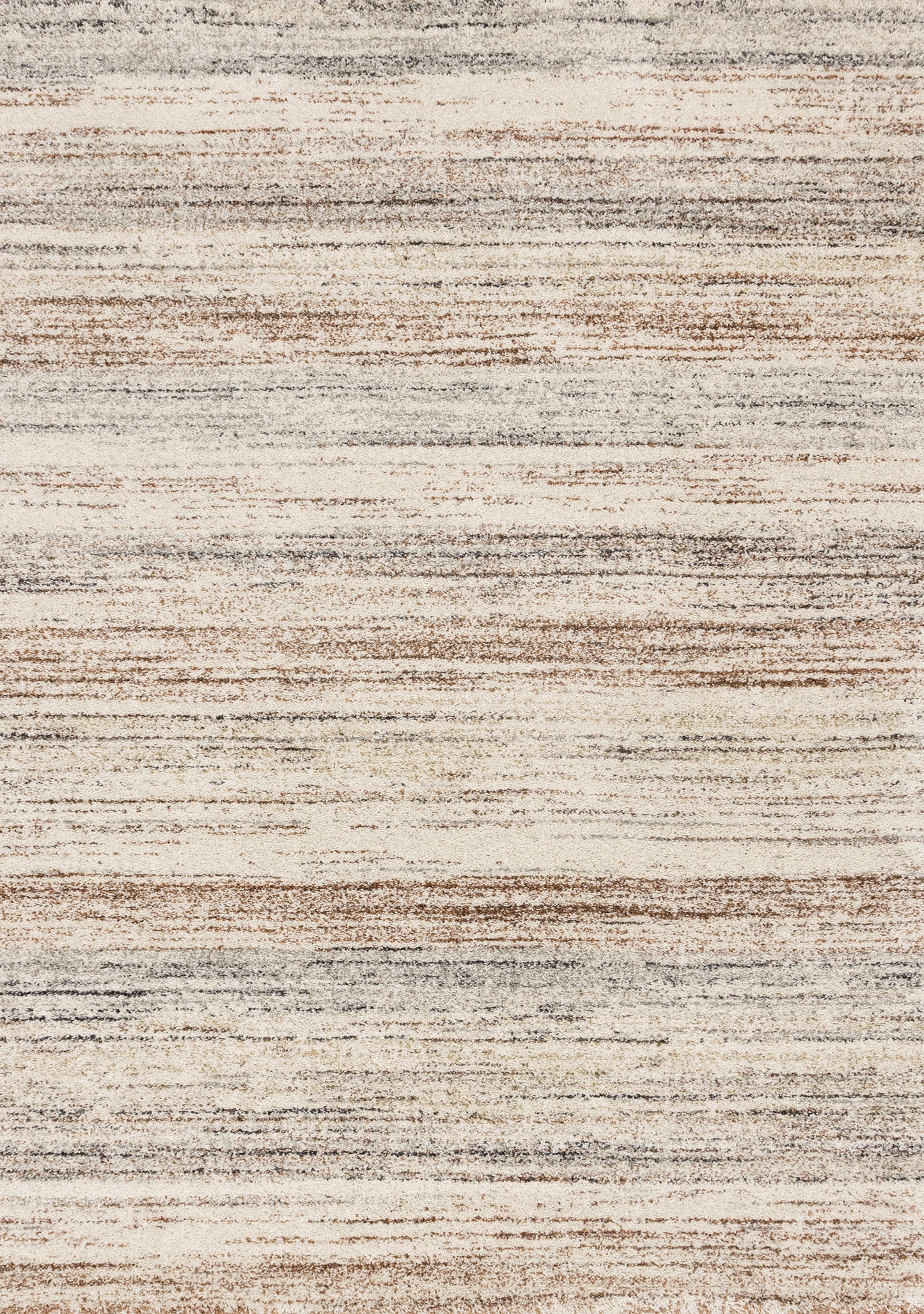 Contemporary Distressed White Area Rug