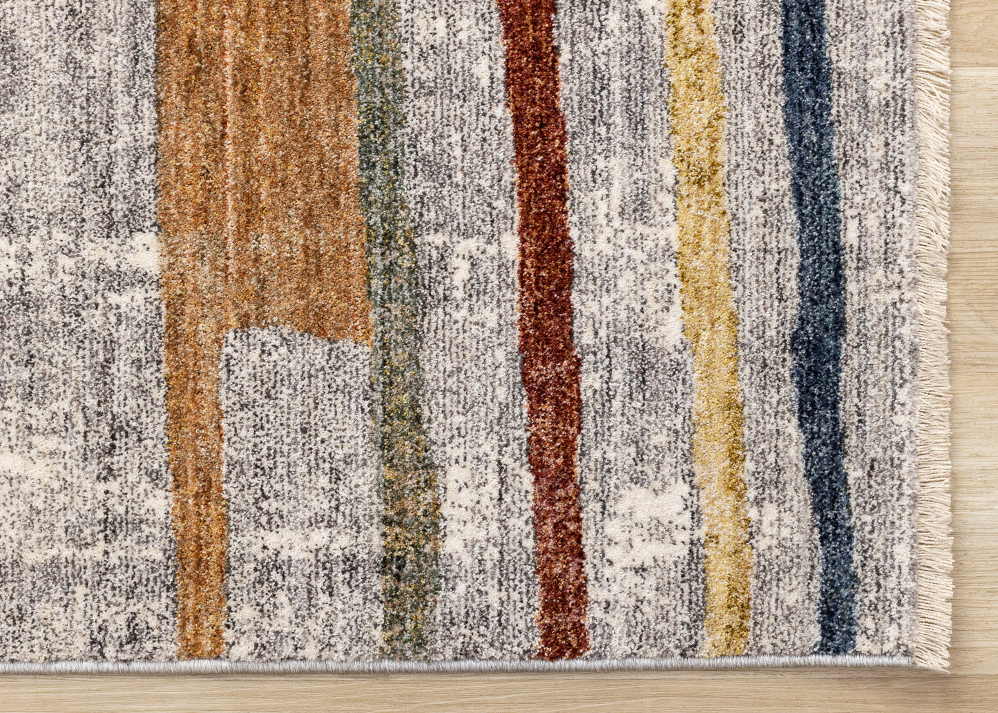 Contemporary Organic Grey Area Rug-5