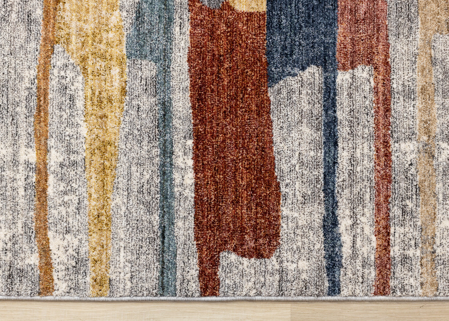 Contemporary Organic Grey Area Rug-8