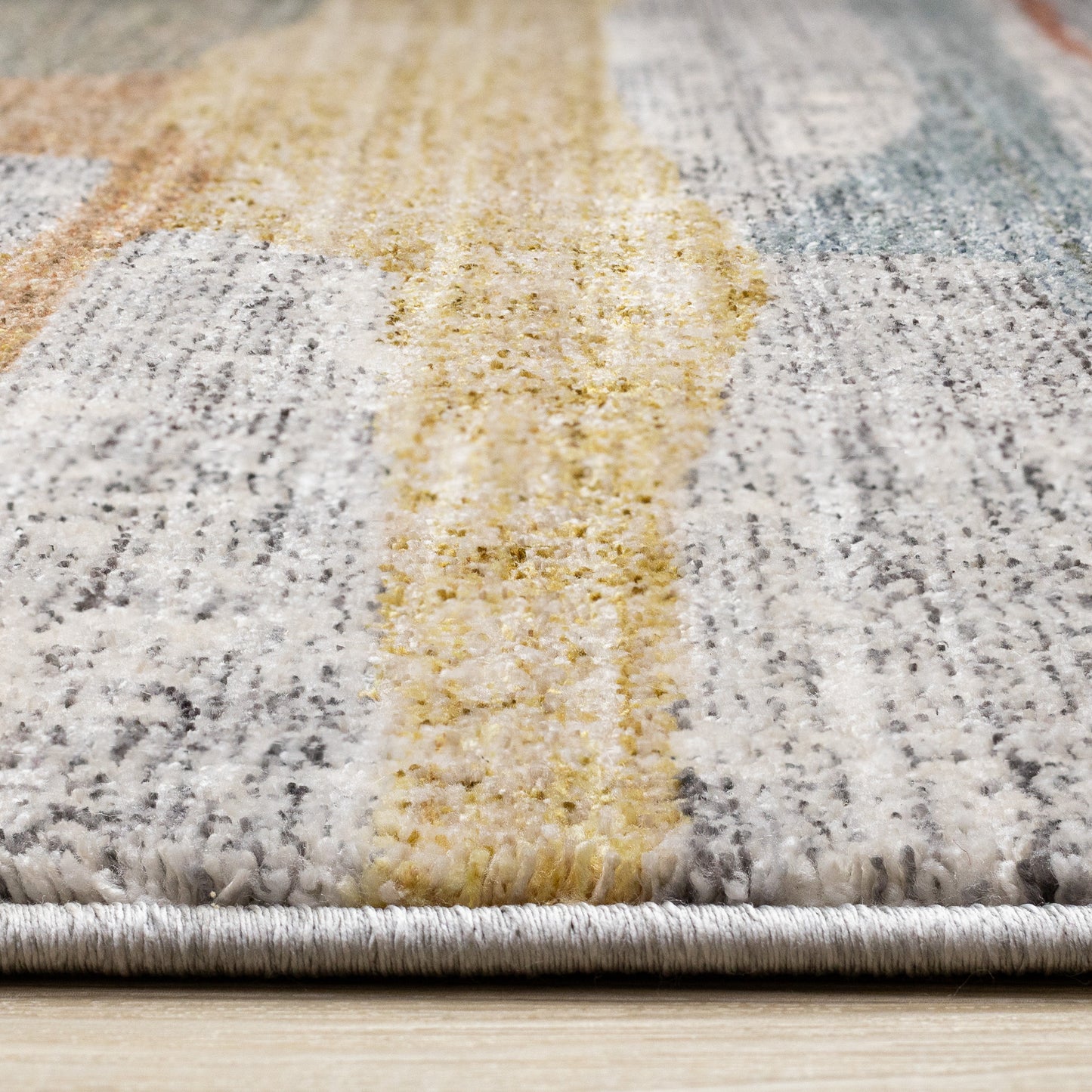 Contemporary Organic Grey Area Rug-9