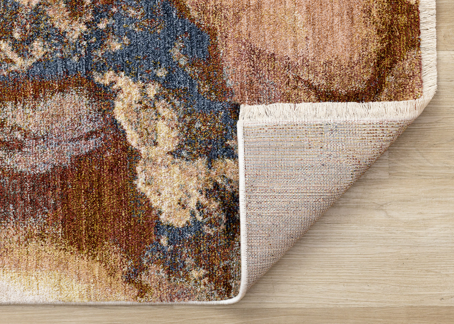 Contemporary Organic Beige Area Rug