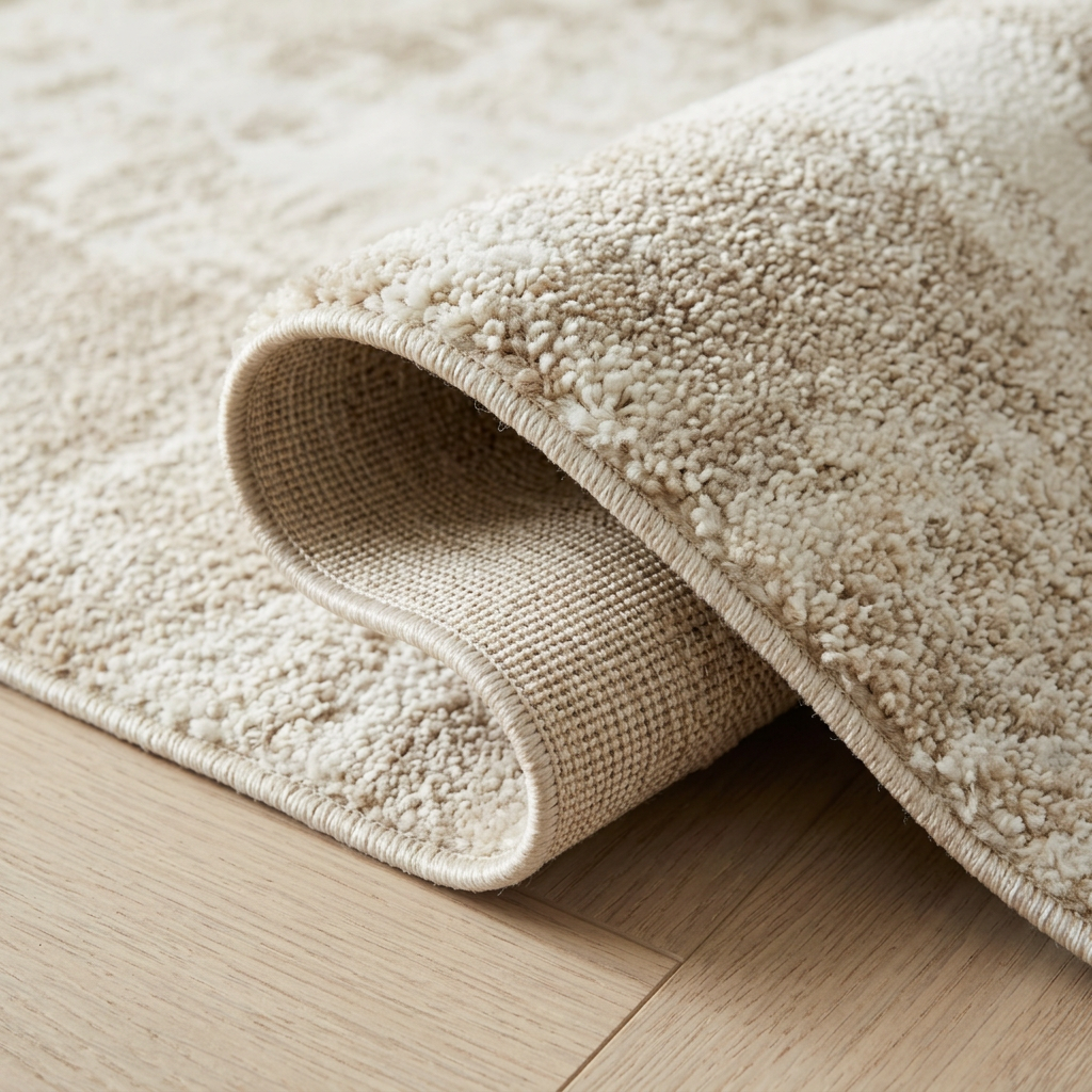Hikari Abstract Modern Beige and Cream Indoor Rug