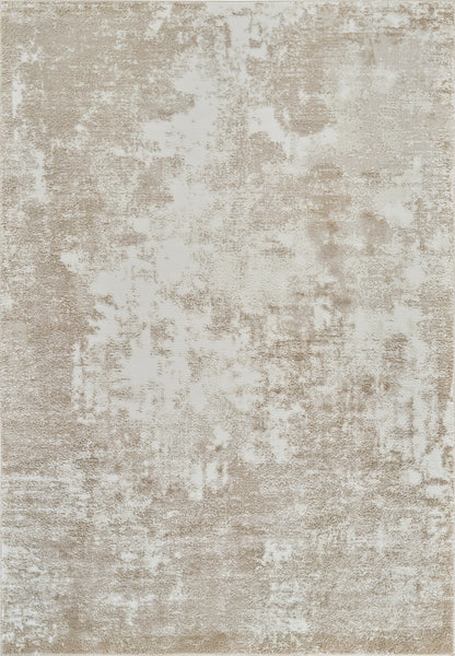 Hikari Abstract Modern Beige and Cream Indoor Rug-3