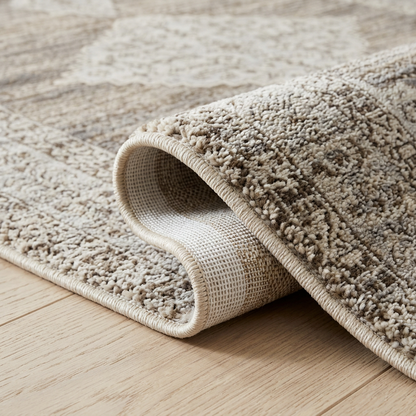 Alfombra Nomad Vintage beige desgastada