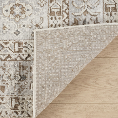 Alfombra Nomad Vintage beige desgastada