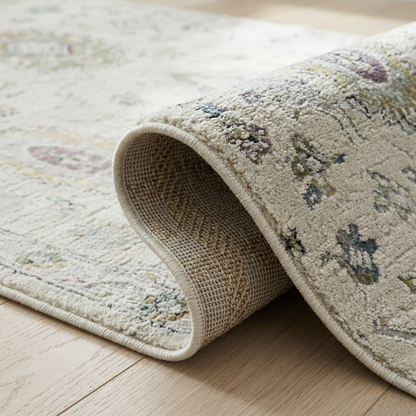 Alfombra bohemia clásica beige Nomad
