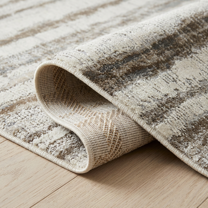 Alfombra beige moderna abstracta Nomad