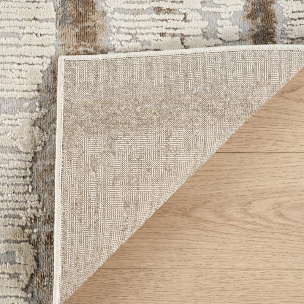 Alfombra beige moderna abstracta Nomad