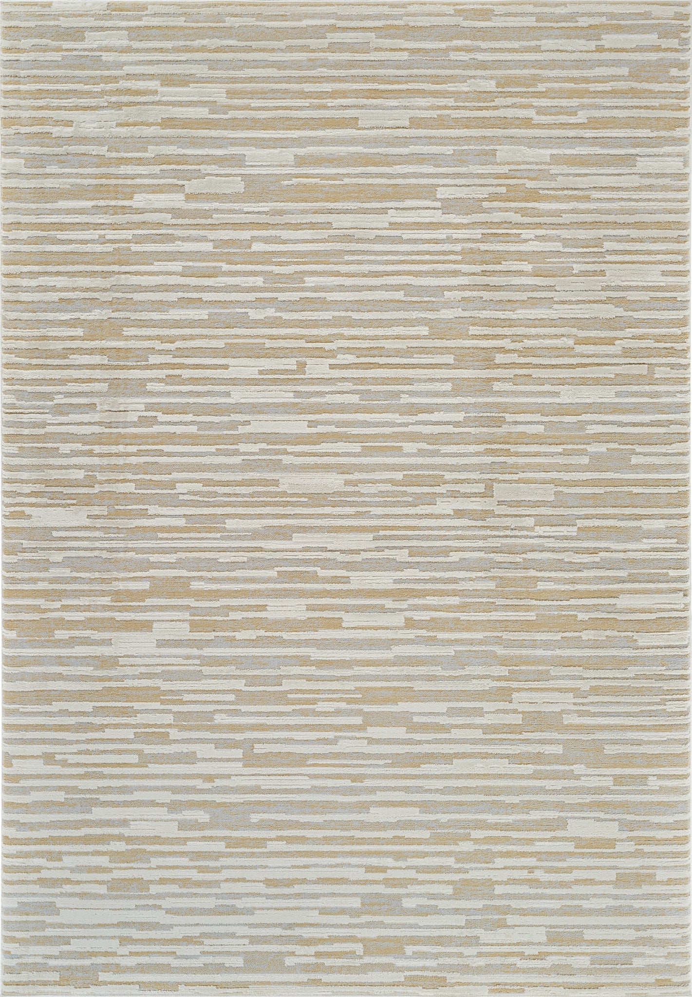 Riva Abstract Contemporary Beige and Brown Indoor Rug