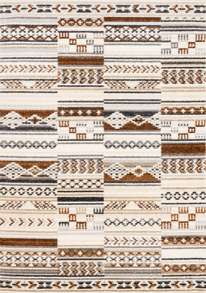 Tribal Southwestern Cream Area Rug