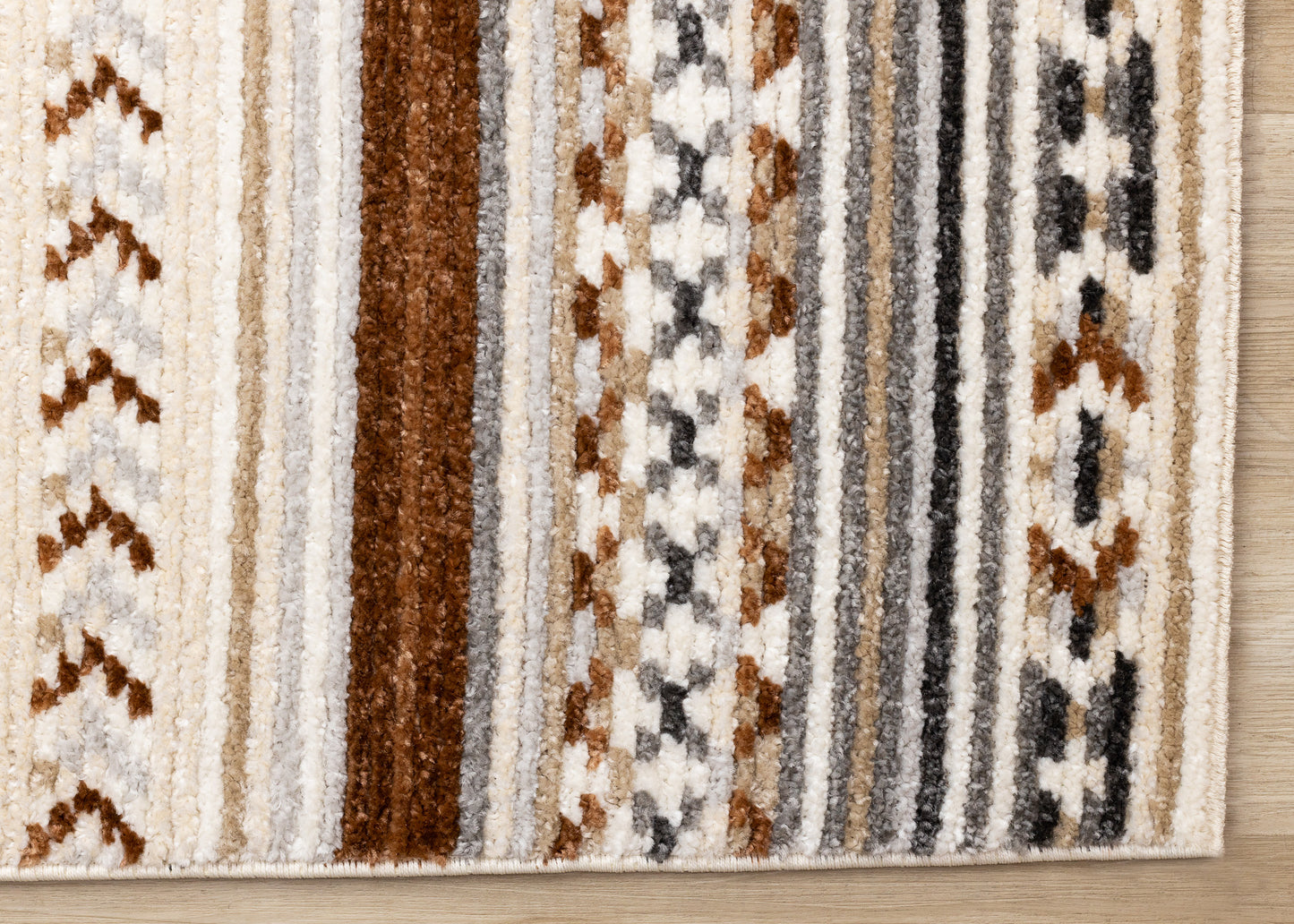 Tribal Southwestern Cream Area Rug