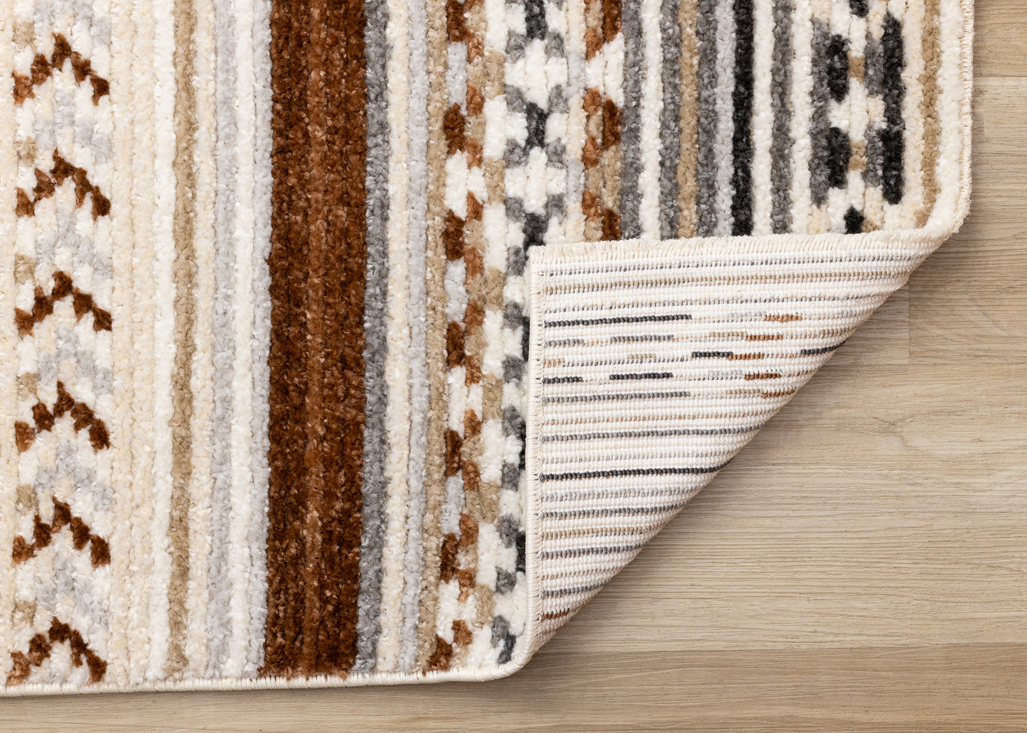 Tribal Southwestern Cream Area Rug