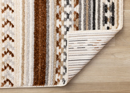 Tribal Southwestern Cream Area Rug