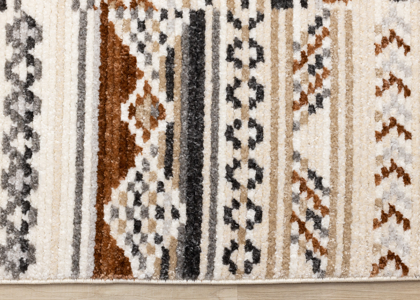 Tribal Southwestern Cream Area Rug
