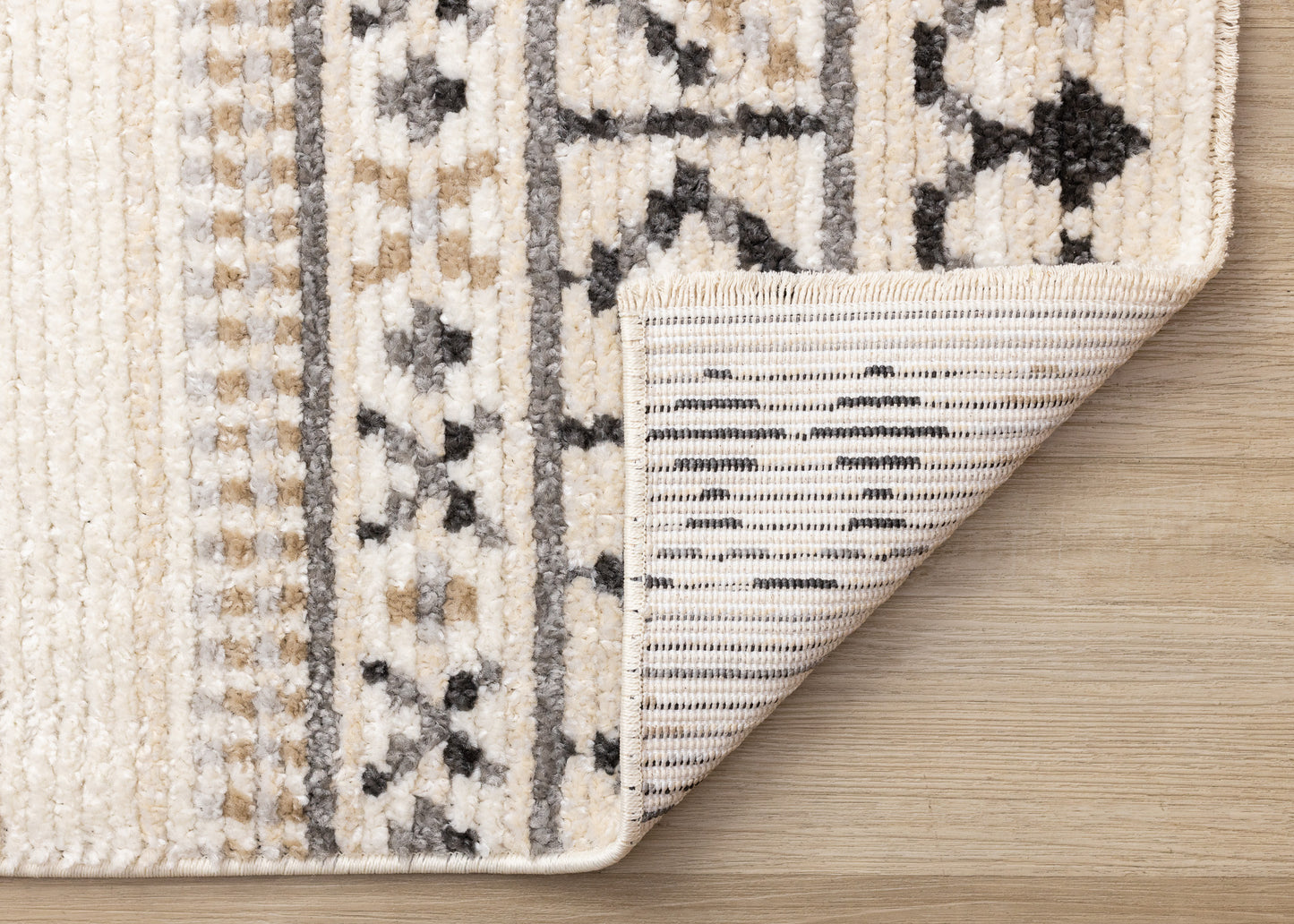 Tribal Southwestern Cream Area Rug-6