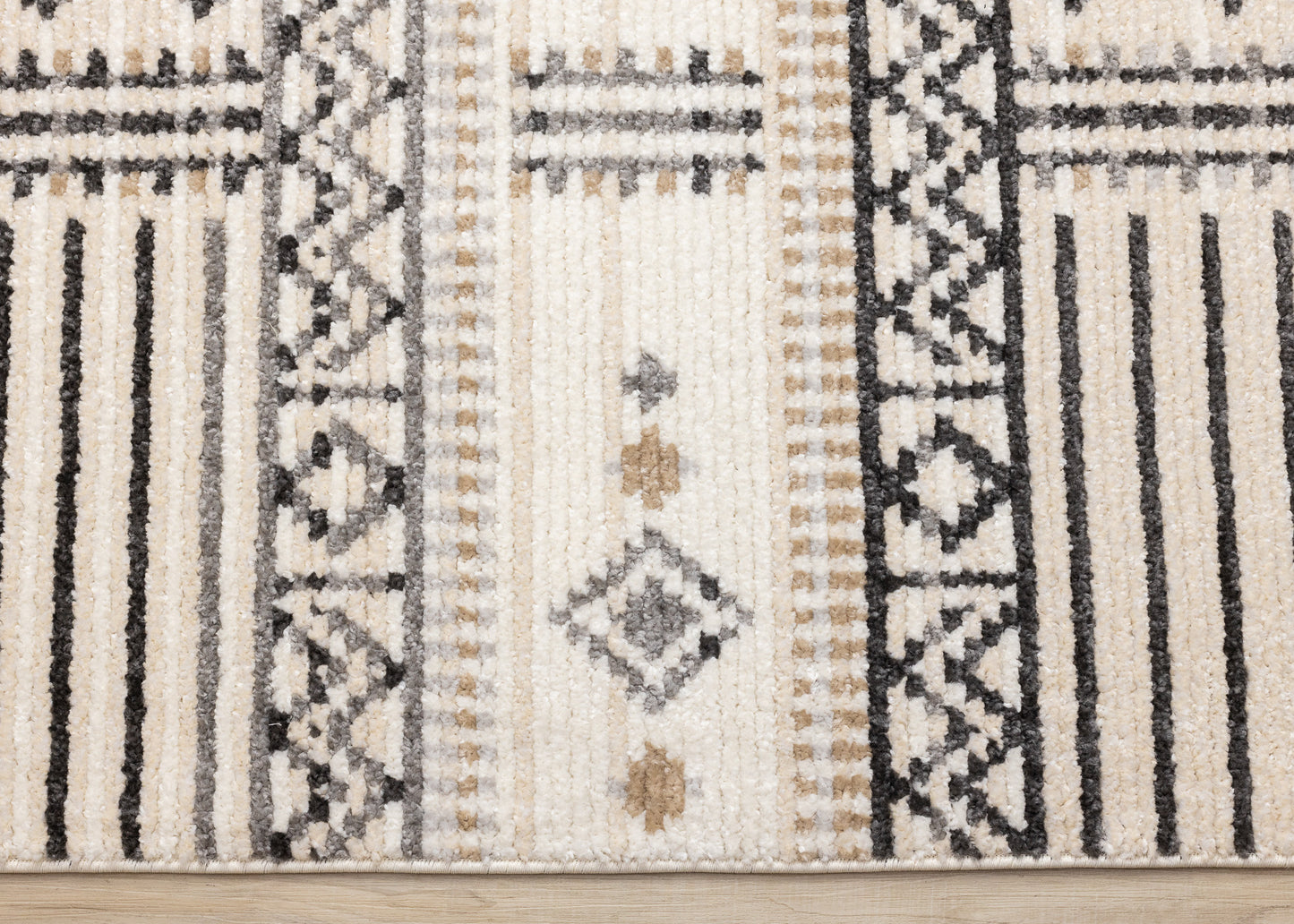 Tribal Southwestern Cream Area Rug-8