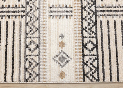 Tribal Southwestern Cream Area Rug-8