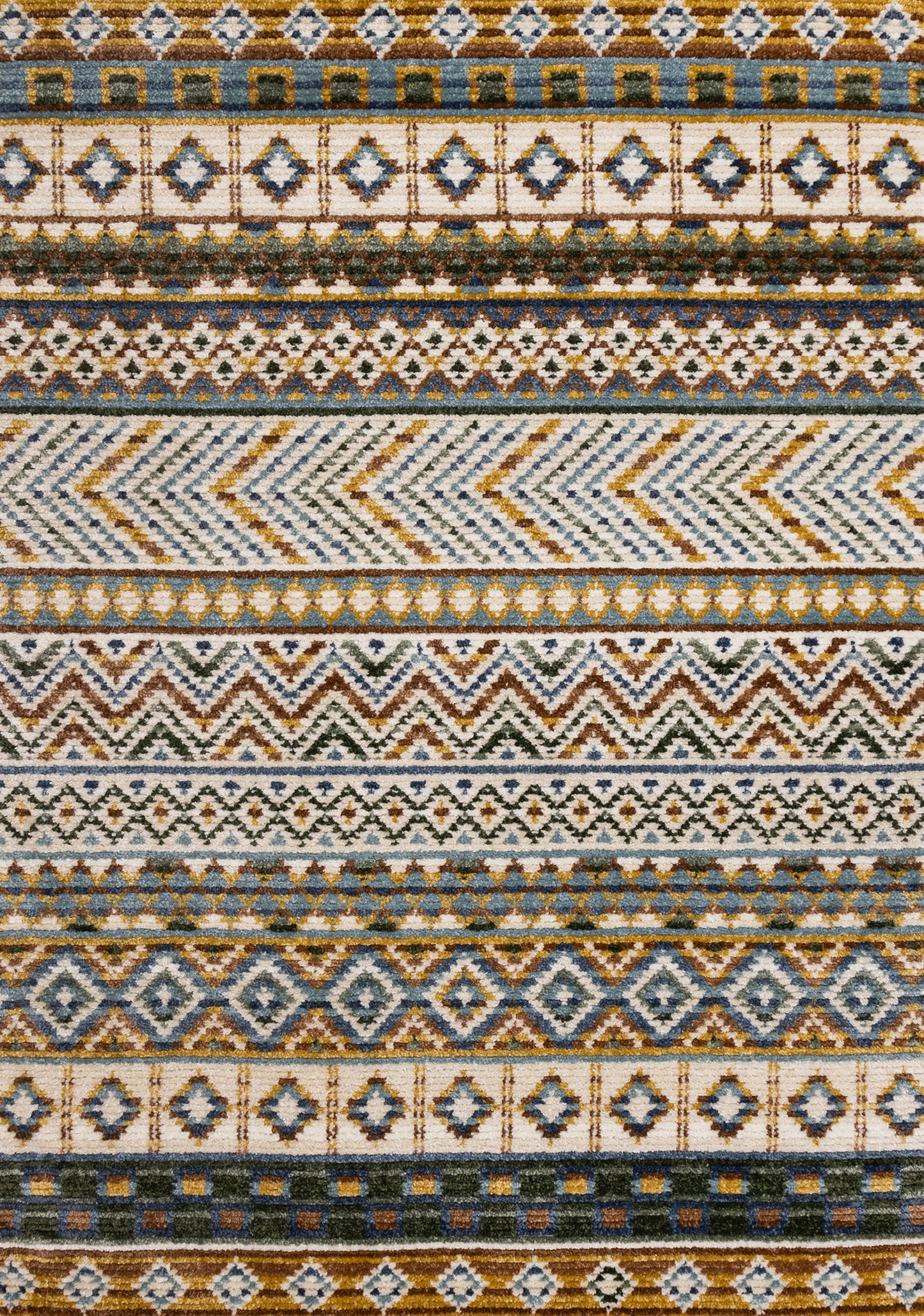Tribal Southwestern Cream Area Rug