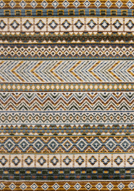 Tribal Southwestern Cream Area Rug