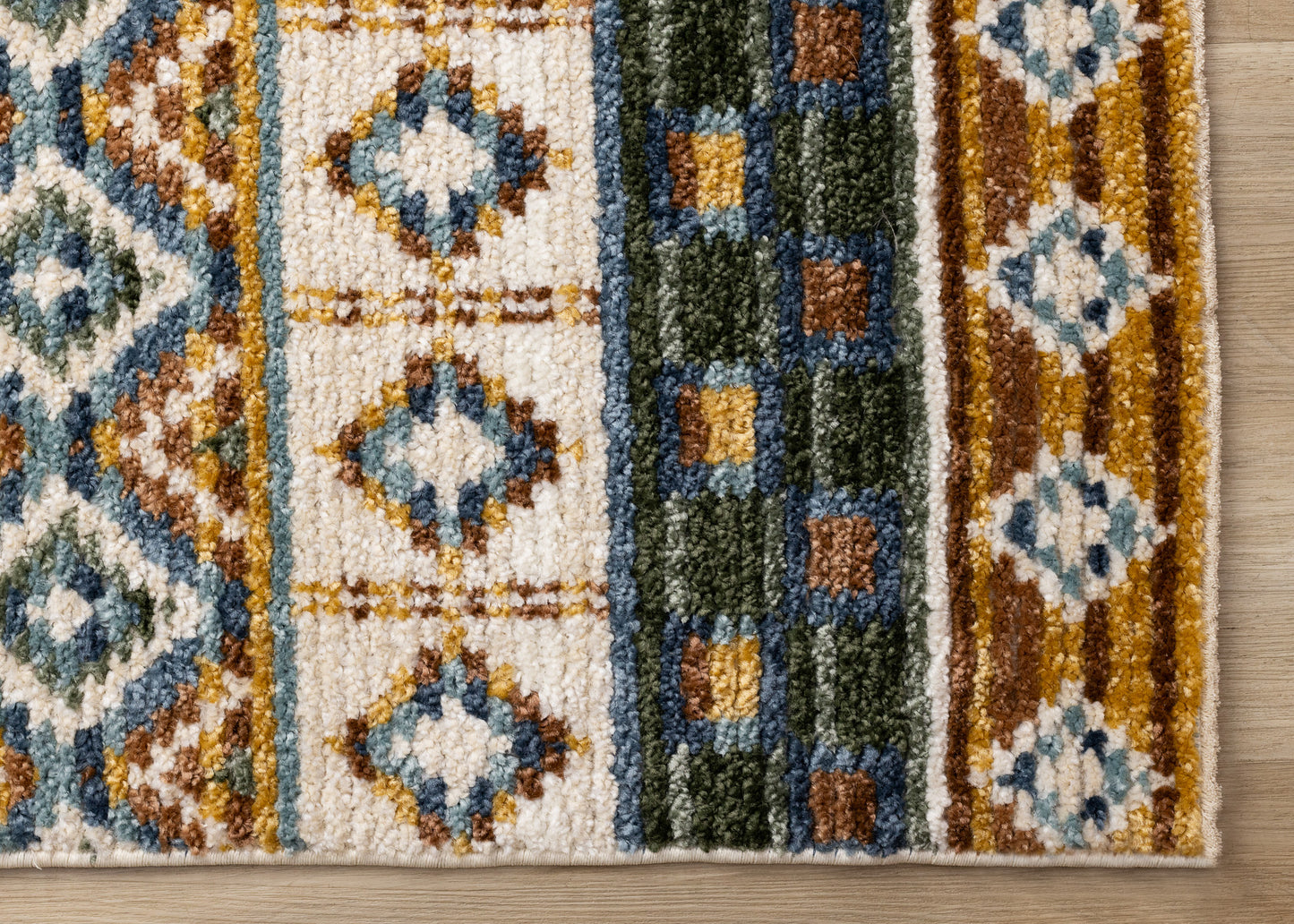 Tribal Southwestern Cream Area Rug