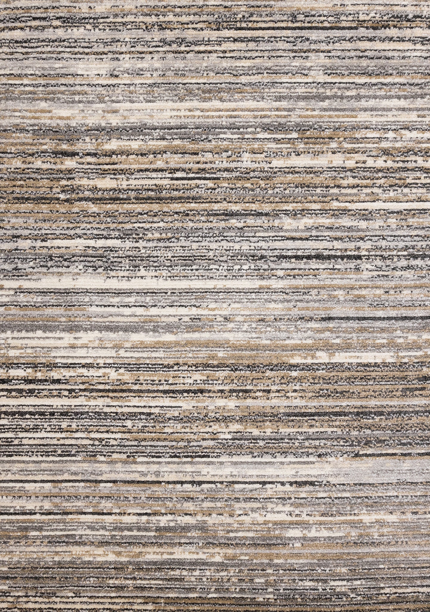 Contemporary Stripes Grey Area Rug