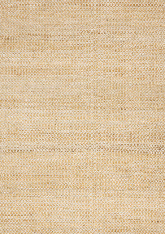 Contemporary Stripes Cream Area Rug