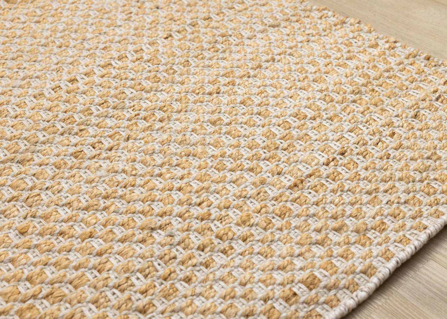 Contemporary Stripes Cream Area Rug-4