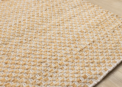 Contemporary Stripes Cream Area Rug-4