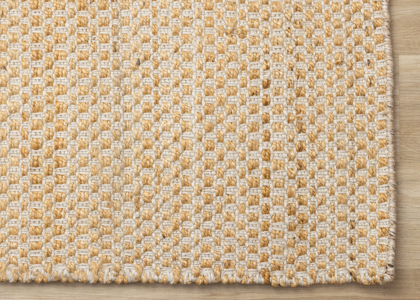 Contemporary Stripes Cream Area Rug-5