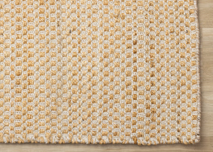 Contemporary Stripes Cream Area Rug-5