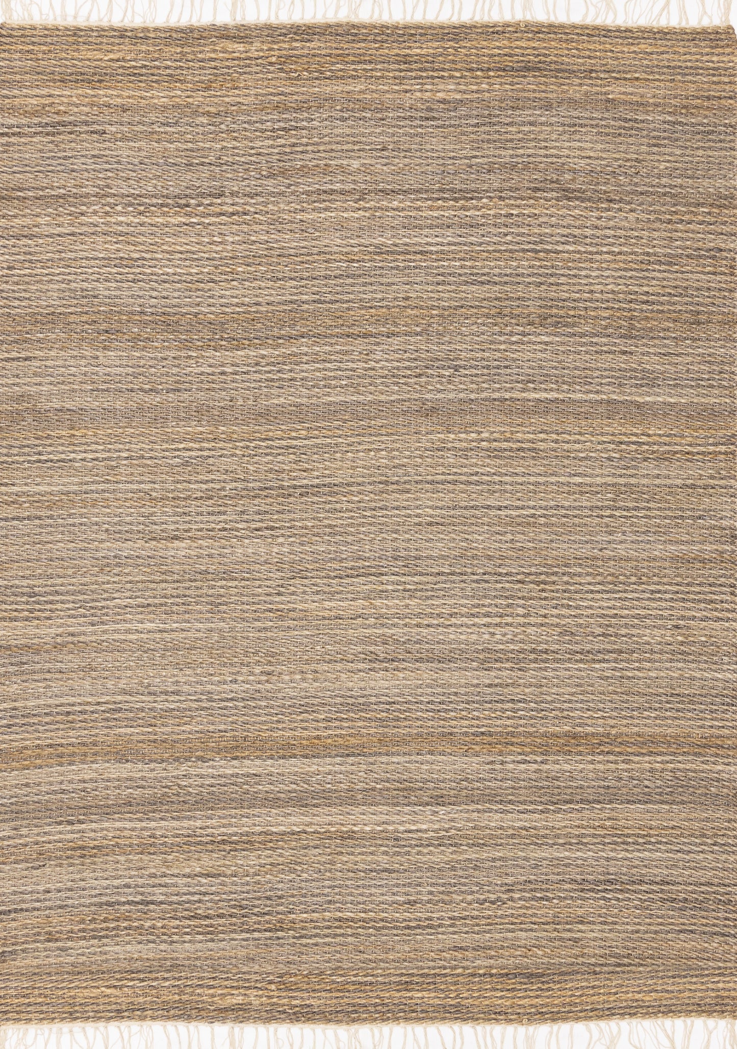 Natural Tonal Solid Taupe Area Rug