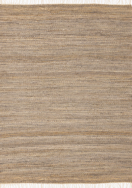 Natural Tonal Solid Taupe Area Rug
