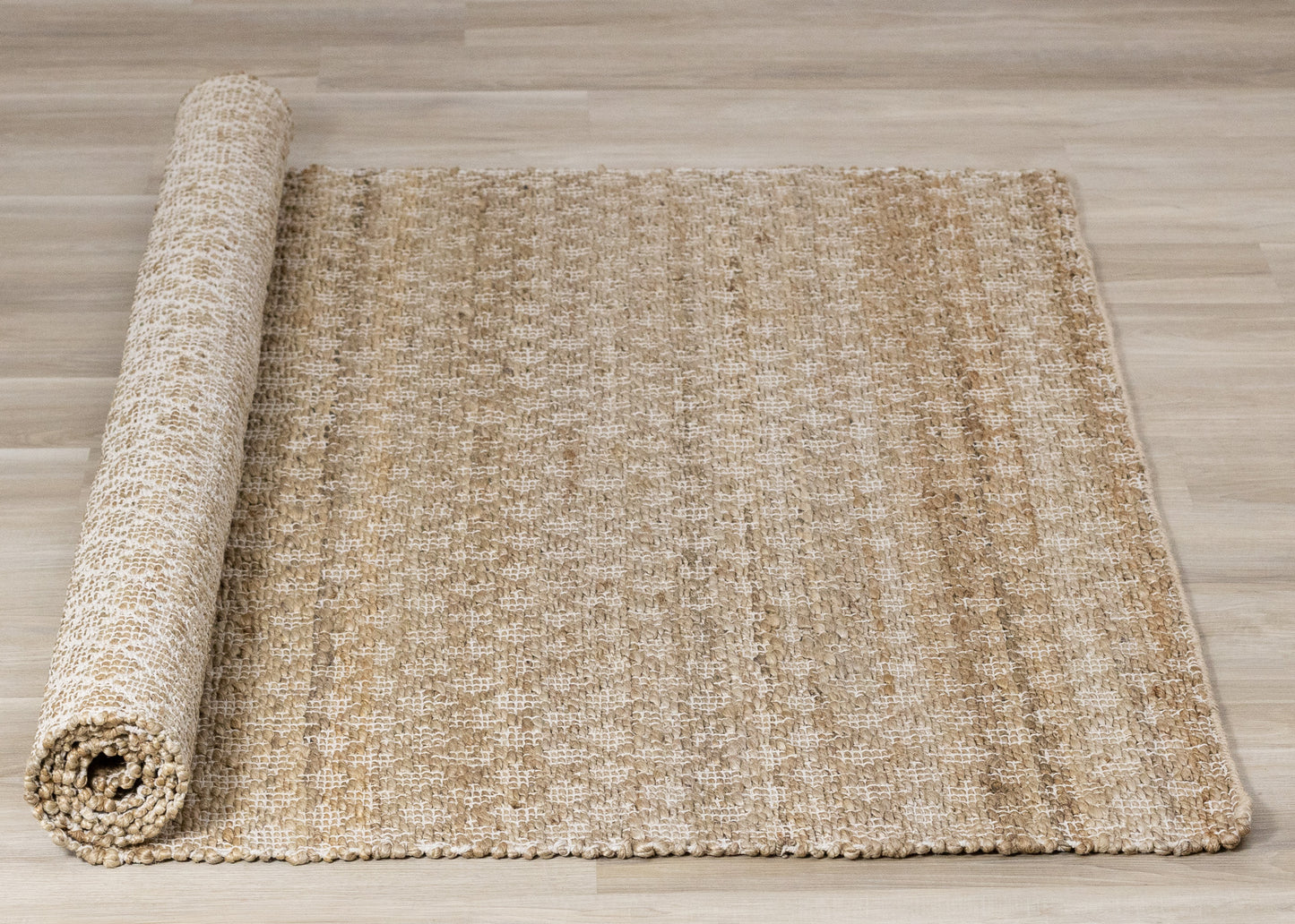 Contemporary Geometric Beige Area Rug