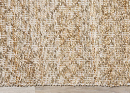 Contemporary Geometric Beige Area Rug