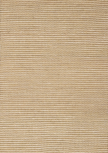 Contemporary Tonal/Solid Beige Area Rug