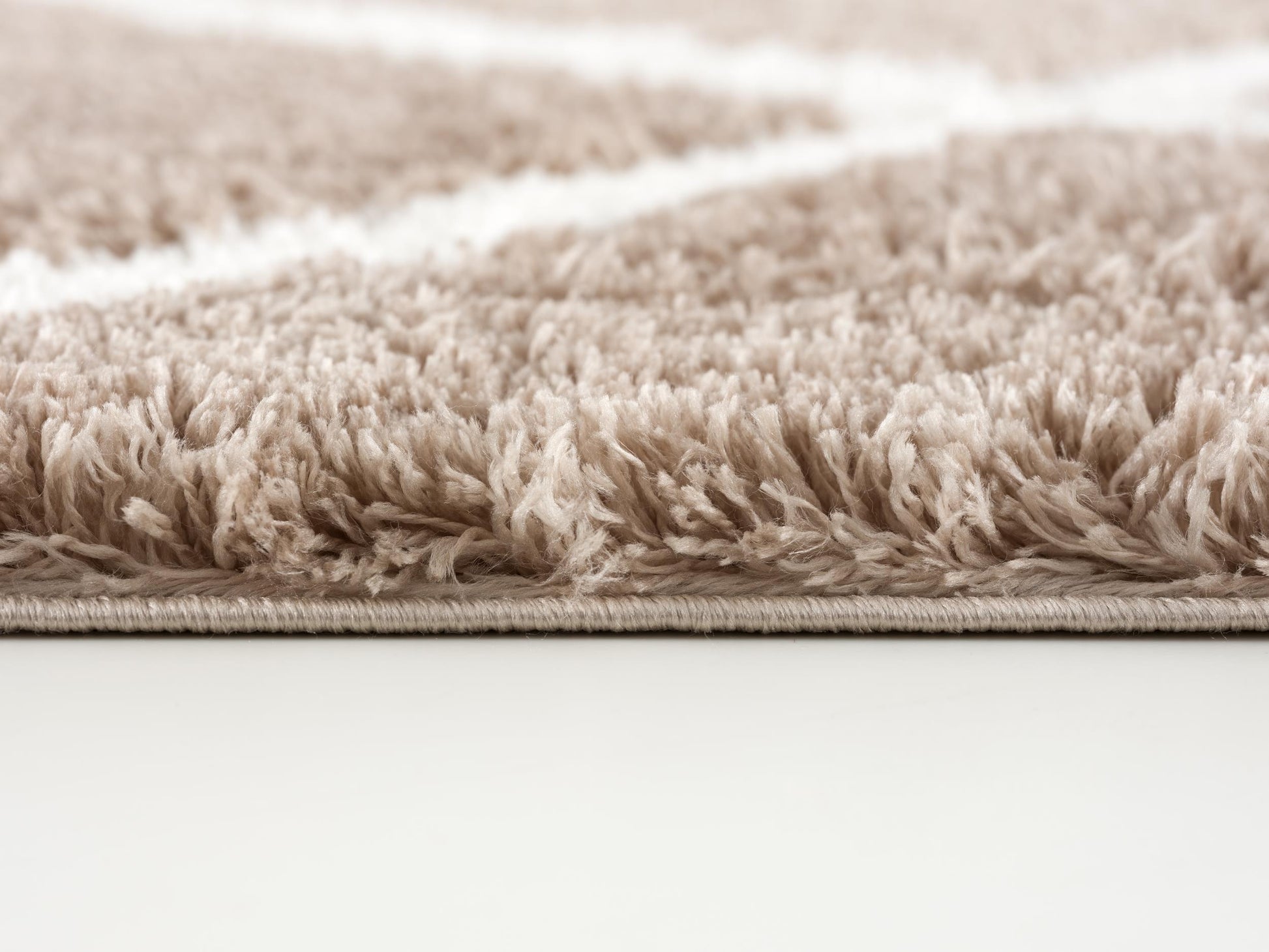Terra Trellis Comtemporary Brown and White Indoor Rug-11