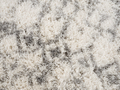 Freya Boho Comtemporary Beige and Grey Indoor Rug