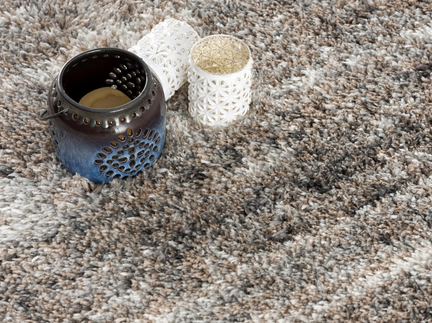 Soren Tonal Stripe Contemporary Beige and Brown Indoor Rug