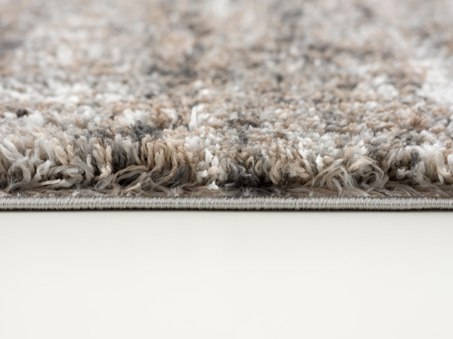 Soren Tonal Stripe Contemporary Beige and Brown Indoor Rug