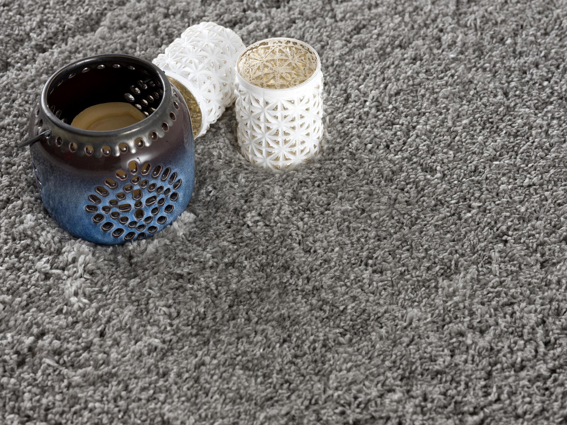 Asahi Solid Contemporary Grey Indoor Rug-6
